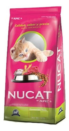 Alimento Nucat Gato Bulto 1.8 Kg. Nupec