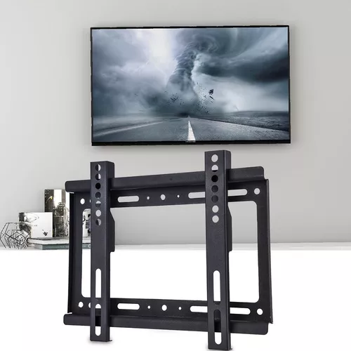 Soporte para tv fijo de pared de 14 - 42, 25 kg incluye kit de tornillos