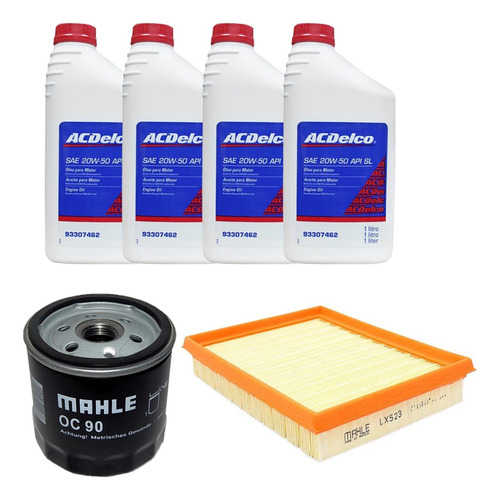 Kit Troca Oleo Acedelco 20w50 Corsa 1.6 1994 A 2001 + Filtro