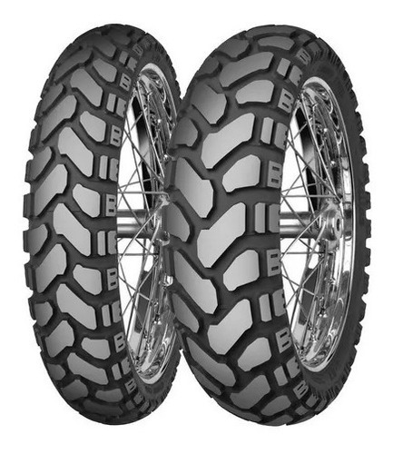 Kit Llantas 150/70-17 Y 110/80-19 Mitas E-07+ Plus Trail Dp