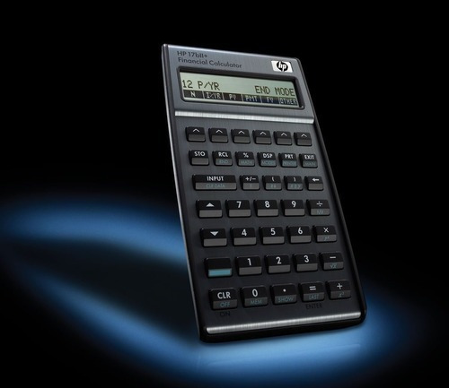 Calculadora Financiera Hp17bii + En Color Plata