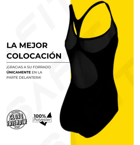 Combo Natacion Malla + Gorro + Antiparra Cloro Resist Pagos 