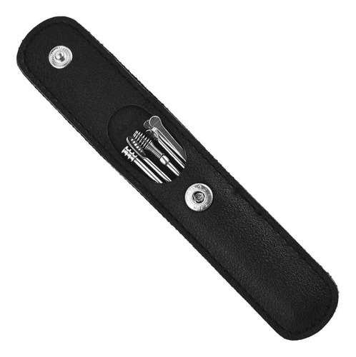 Kit 6 Mini Extrator Cera Ouvido Limpeza Auricular Com Estojo
