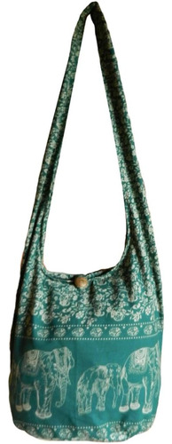 Btp! Elefante Estampado Floral Sling Crossbody Bandolera Mon