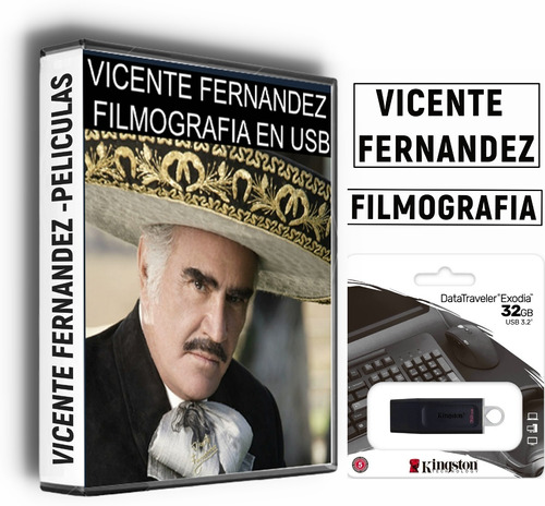 Peliculas De Vicente Fernandez Filmografia Completa En Usb