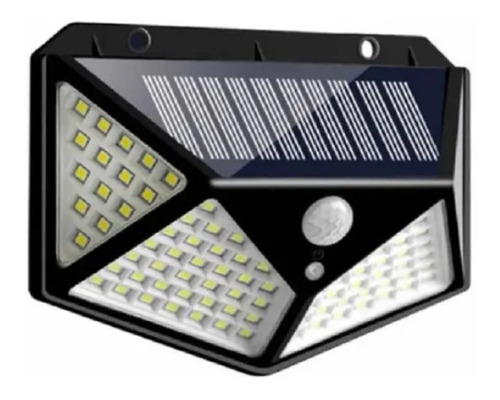 Foco Solar 180 Led Exteriores Estacionamiento Jardin 900lm