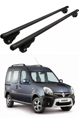 Barras Porta Equipaje Renault Kangoo Con Llave Refor Gris X2