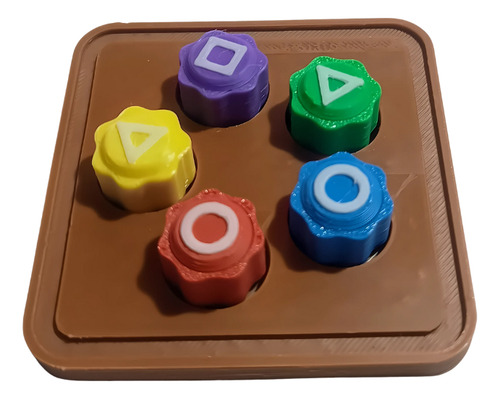 Gonggi Squid Game Juego Del Calamar En Tablilla