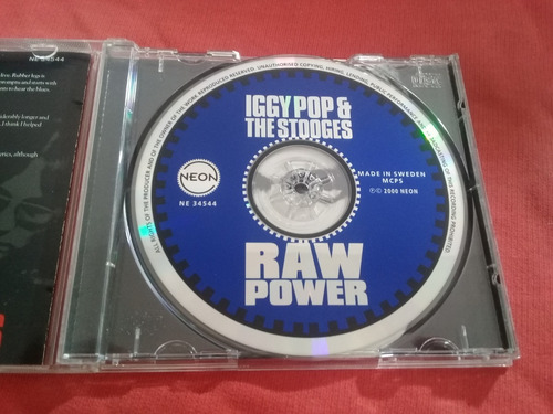Iggy Pop & The Stooges - Raw Power / Made In Sweden B4 (Usado)