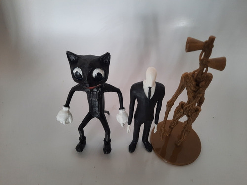 Siren Head, Cartoon Cat Y Slenderman