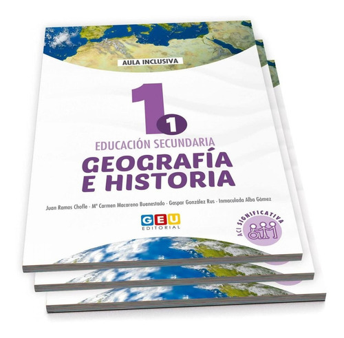 Libro: (pack).geografia E Historia.(ed.secundaria).(aula Inc