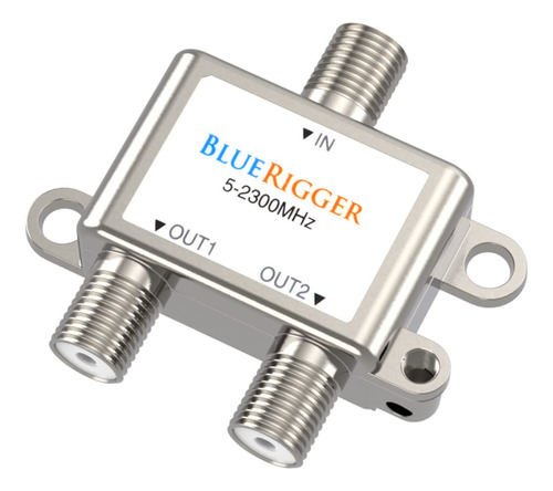 Bluerigger Divisor De Cable Coaxial De 2 Vas (compatible Con