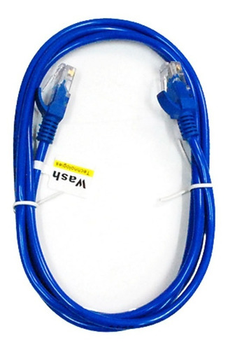 Pack X 3 Cable Network Rj-45, 1.5m-5f, Wash Wnw-c5-1.5 Td