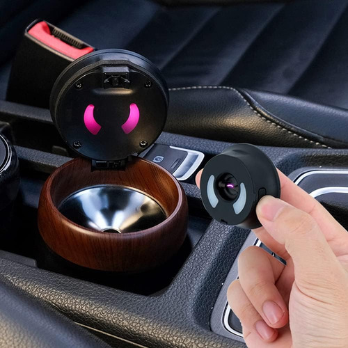 Cenicero Portátil Para Automóvil, Mini Cenicero De Automóvil