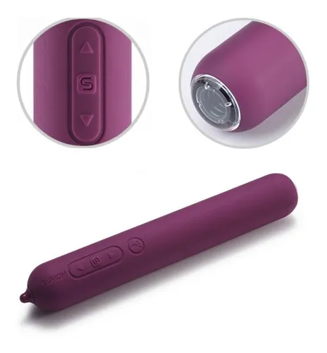 Vibrador Mujer Vagina Ano Apto Webcam Luz Led Svakom Siime