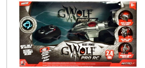 Gwolf Pro Carro Radio Control Giros Recargable