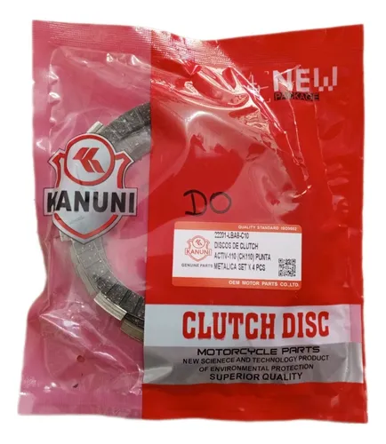 Discos Clutch Activ110 Eco100 C100 Biz Kanuni Original