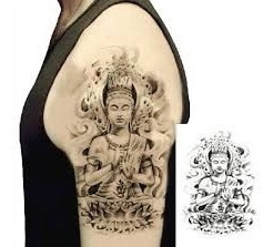 Tatuaje Temporal Lobo Buda Pegaso Escorpion Seiya Pegasus