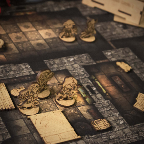 Kit De Miniaturas Funko Personagens Para Rpg D&d Em Mdf
