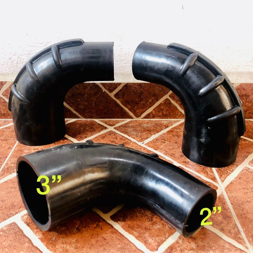 Codo De 3x2 Pulgadas De 90° Grados Para Filtro De Aire.