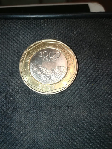 Moneda Colombiana Con Error ( Tortuga Al Lado Izquierdo)