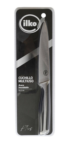 Imagen 2 de 10 de Cuchillo Multiuso 13,5cm Acero Inox Ilko