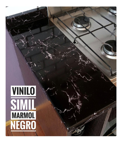 Vinilo Autoahdesivo Laminado Para Mesada Mármol Madera