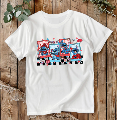 Stich Enamorado San Valentin - 14 De Febrero Para Playeras