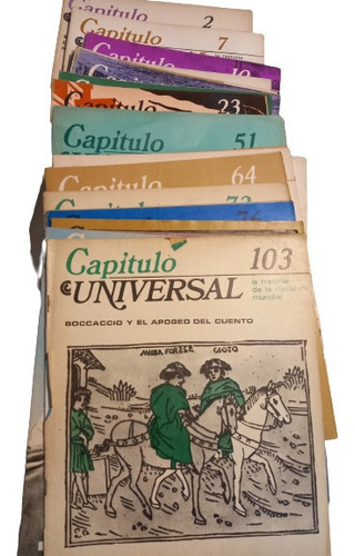 Capítulo Universal - Historia Literatura Mundial