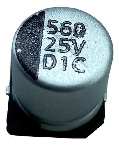5 Condensatori NIPPON LXZ 560uF 25V Radiale - Elettrolitico Alluminio, -55/+105°C