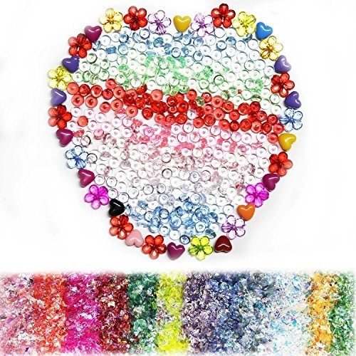 Kit De Maquillaje Slime Suministra, Perlas, Bolas De
