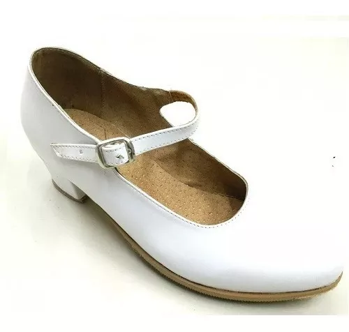 Zapato Danza Blanco Dama ¡envio