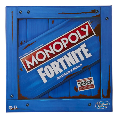 Monopoly: Juego De Mesa Fortnite Collectors Edition Inspirad