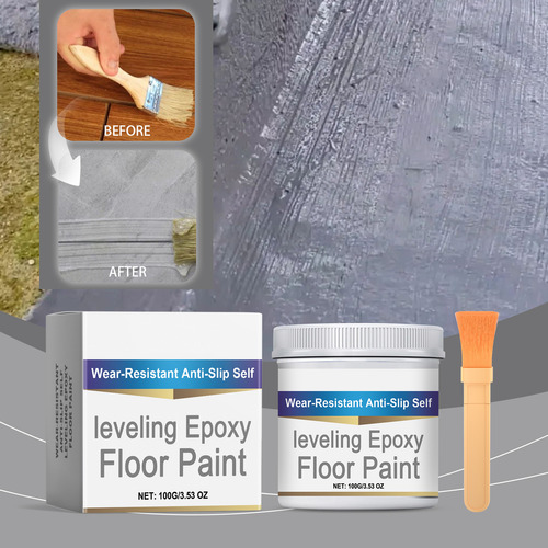 Pintura Epoxi Autonivelante Reduce-slip Para Pisos, 100 G