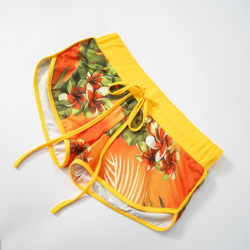 Conjunto De Pantalones Cortos De Verano Con Estampado Floral