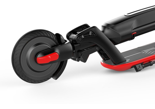 Imagen 6 de 12 de Monopatin Electrico Scooter Auton.30km Usb Rojo U1 Schoom