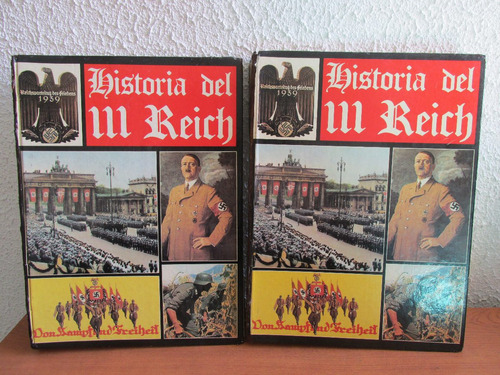 2 Libros Historia Del Tercer Reich 2 Guerra Mundial Año 1974