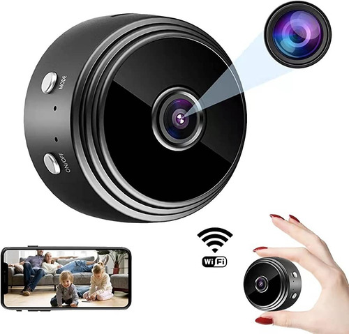 Mini Camara Espia A9 Wifi Recargable Hd 1080p