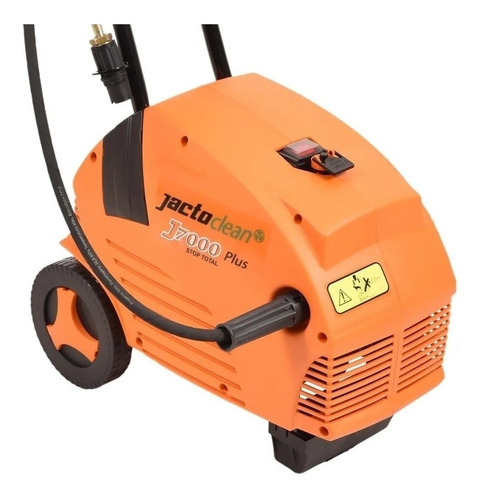 Hidrolavadora eléctrica JactoClean J7000 Plus naranja de 1.65kW con 134bar de presión máxima 127V - 60Hz