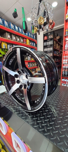 Imagen 2 de 3 de Juego De 4 Llantas Aro 14 Ancho 6 Offsett +25 4x100 Y 4x114