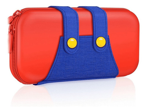 Bolso/estuche Mario Bross Para Consola Nintendo Switch Y Acc