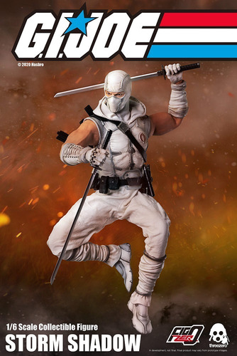 Threezero Storm Shadow G.i.joe Escala 1/6