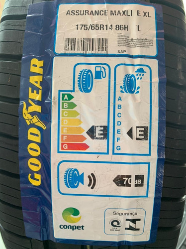 Imagem 2 de 7 de Kit 4 Pneu 175/65 R14 Goodyear Novos 5 Anos Garantia