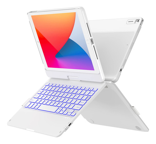 Chesona Funda Para iPad 9ª Generacion Teclado 7ª 8ª 10.2