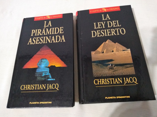 Christian Jacq X2 La Ley Del Desierto El Juez De Egipto Pale