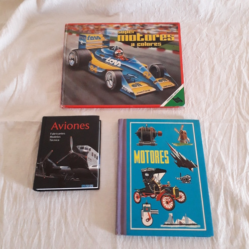 Libros Motores Aviones Autos. Usados