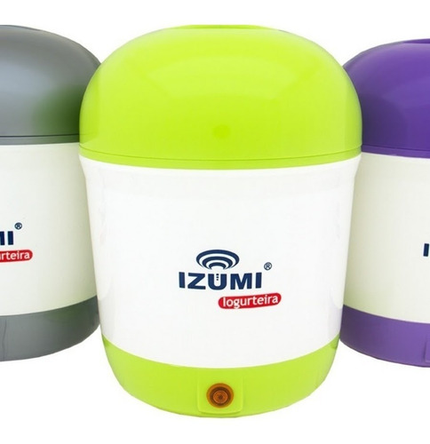 Iogurteira Iogurt Elétrica Izumi Bivolt Fitness Cor Verde 110V/220V