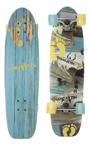 Hang Ten Crucero Completo Monopatin Longboard