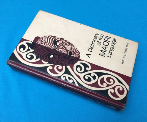 A Dictionary Of The Maori Language H Williams Diccionario