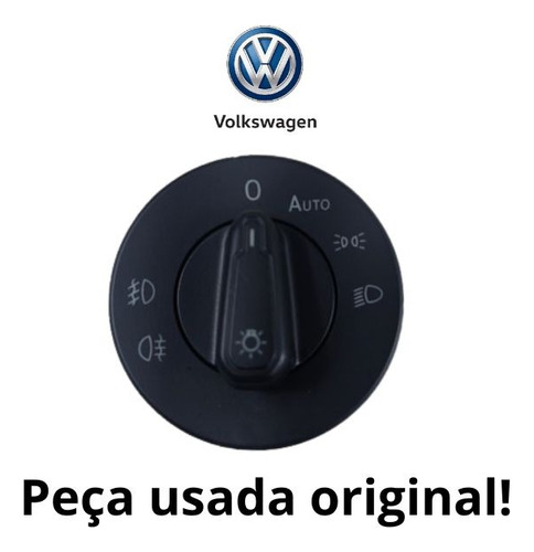 Botão Do Farol Volkswagen Jetta Gli 2019/2022